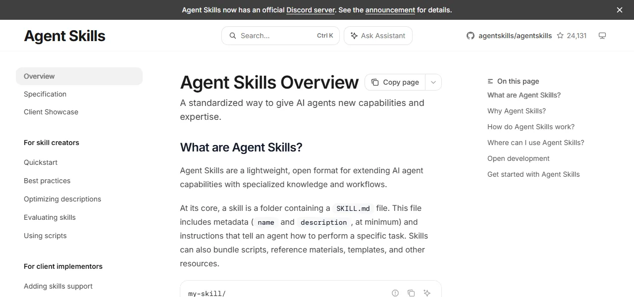 Agent Skills logo Agent Skills logo