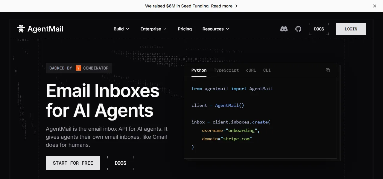 AgentMail logo AgentMail logo