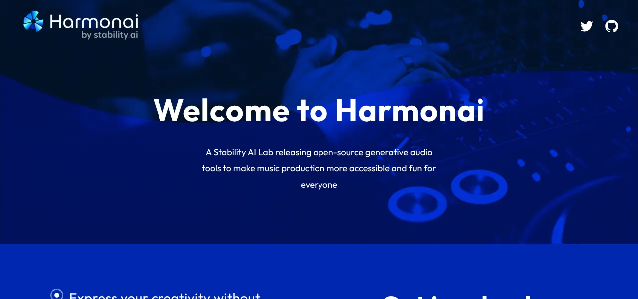 Harmonai logo Harmonai logo