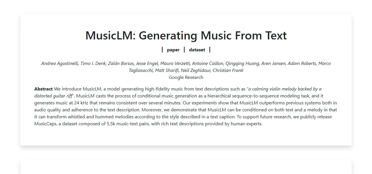 MusicLM logo MusicLM logo