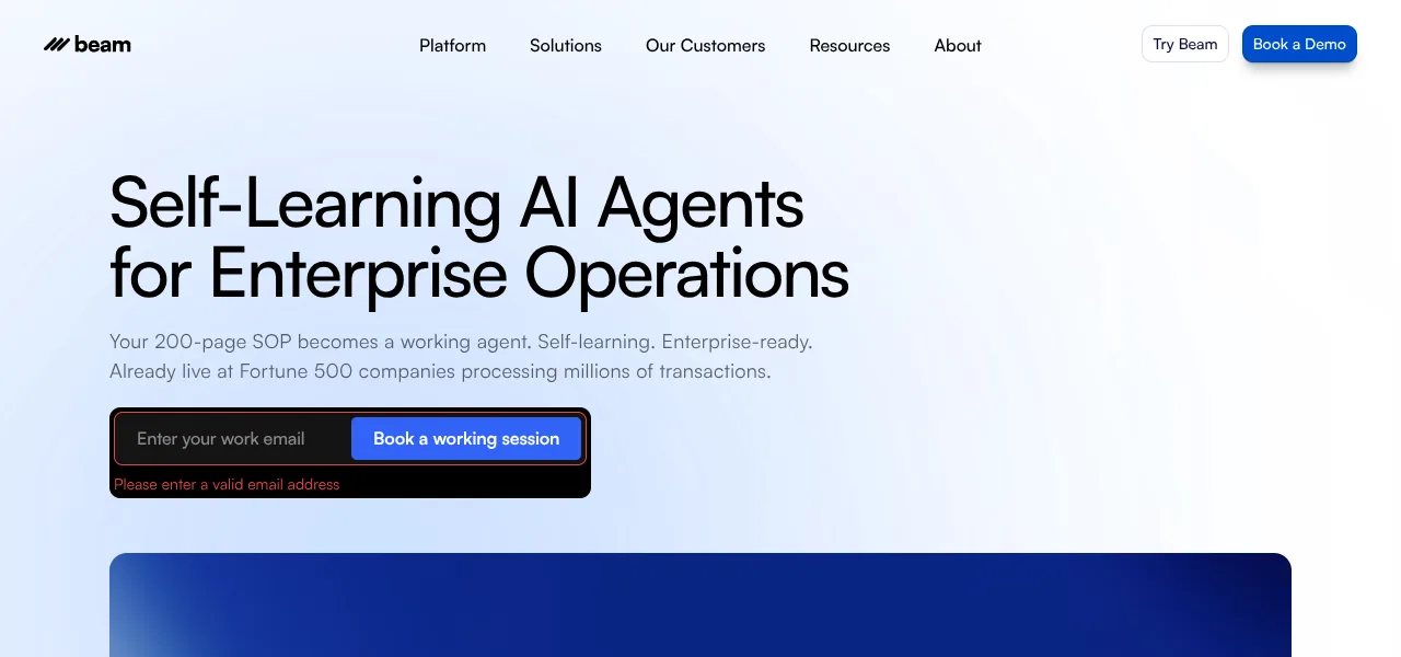 Beam AI logo Beam AI logo