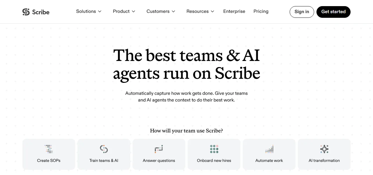 Scribe logo