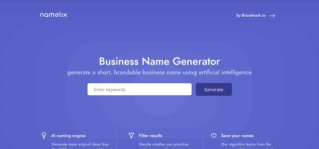 Namelix logo Namelix logo