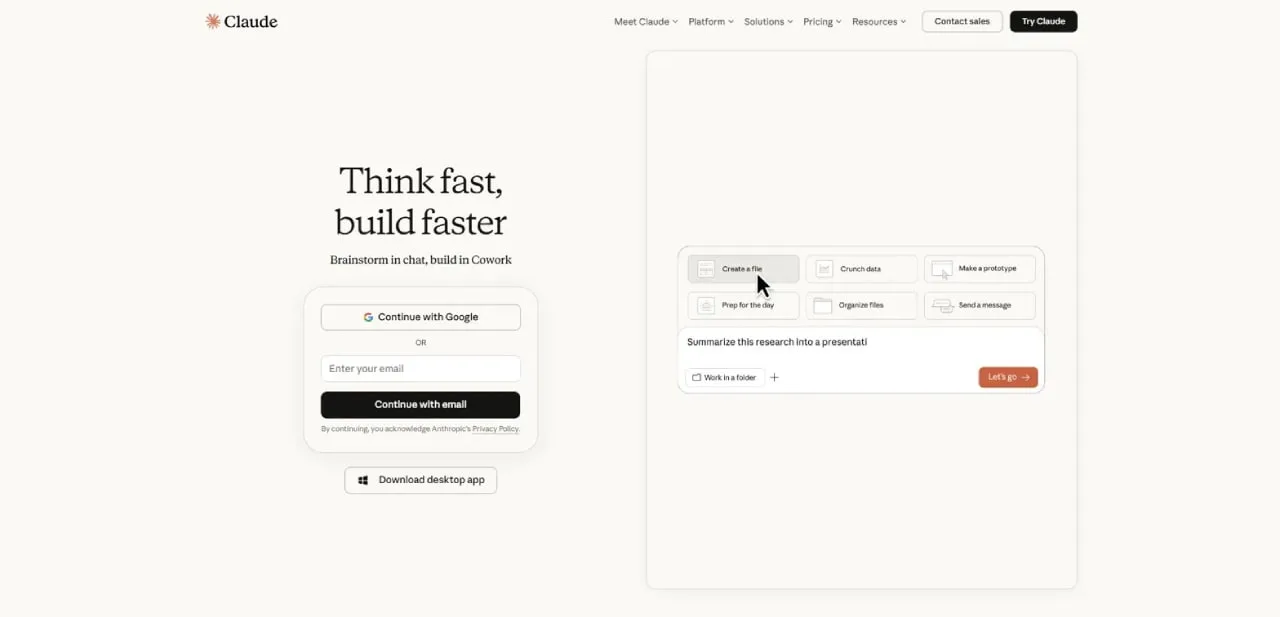 Claude AI chatbot interface screenshot Claude AI chatbot interface screenshot