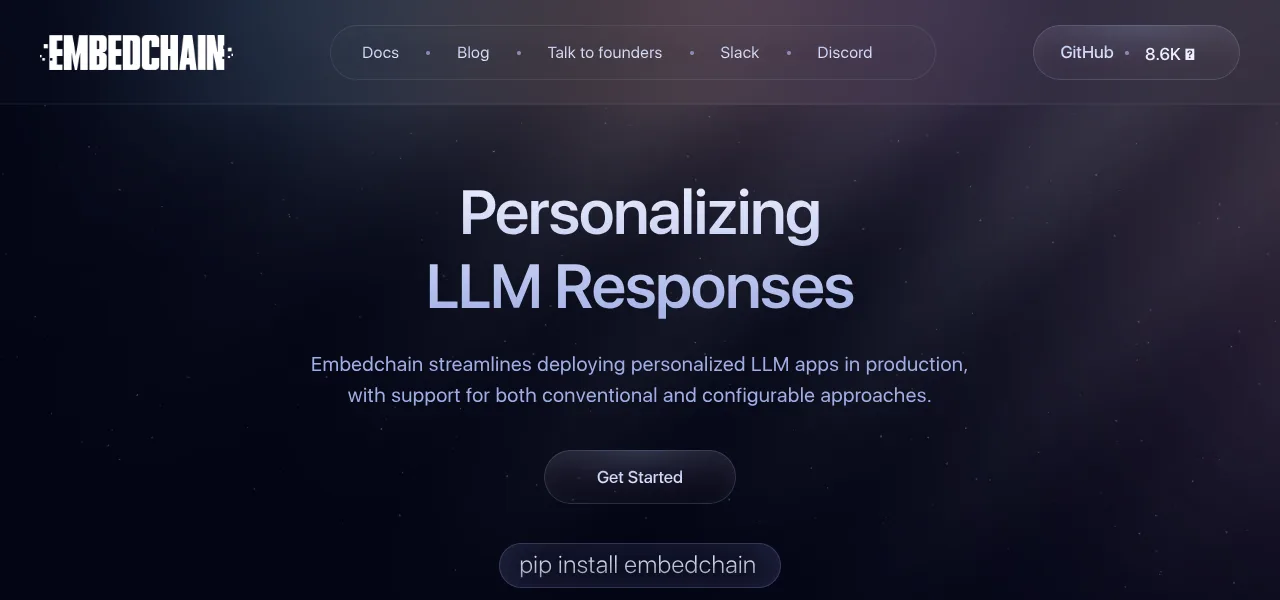 Embedchain logo