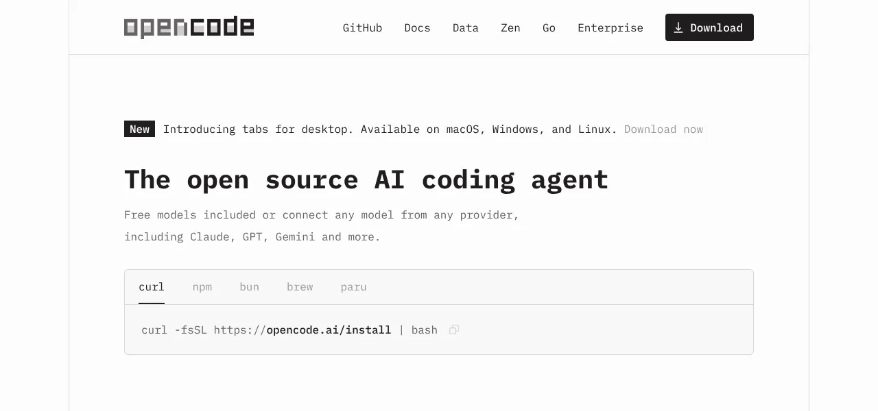 OpenCode logo OpenCode logo