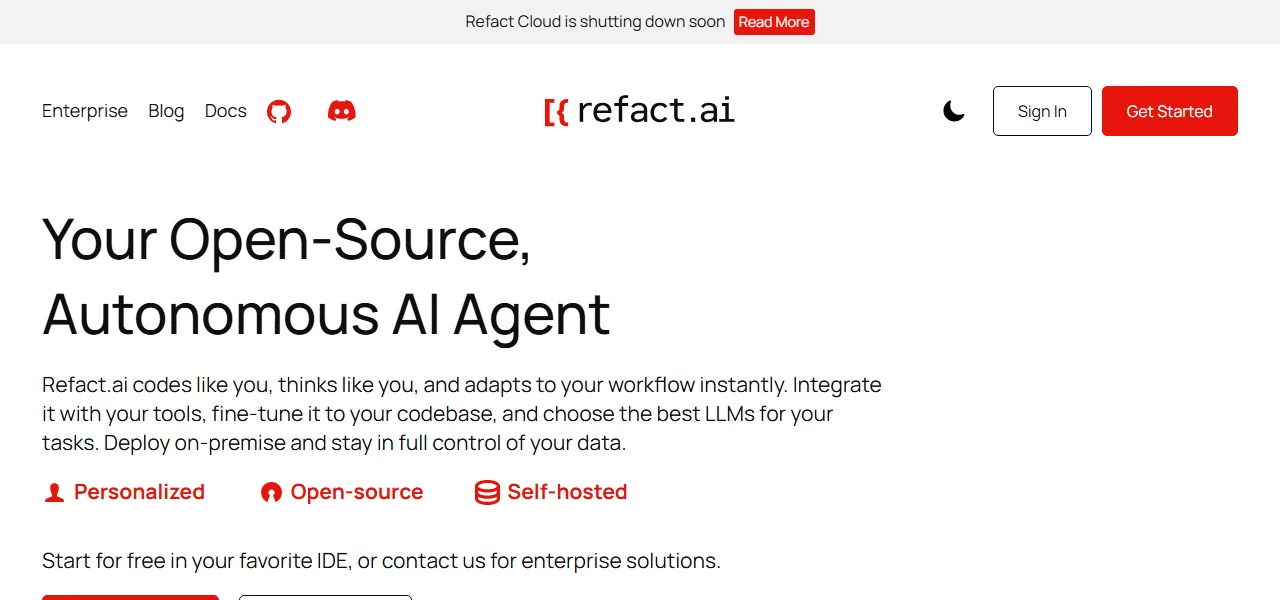 Refact.ai logo