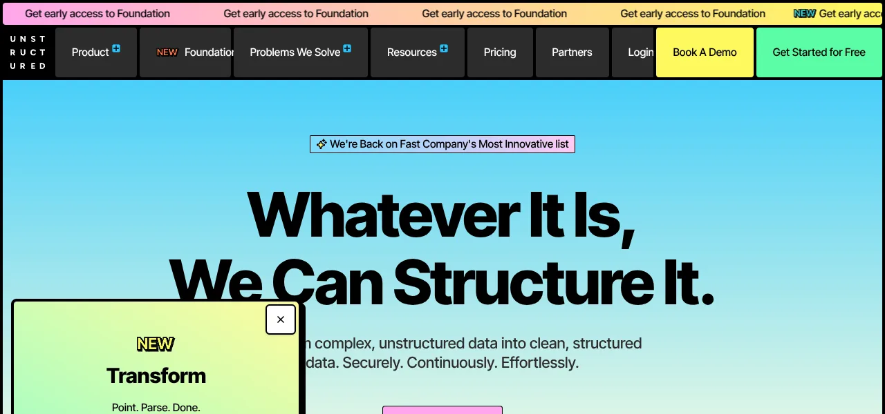 Unstructured logo Unstructured logo