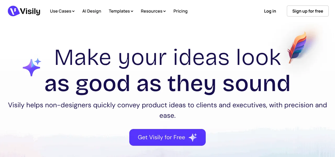 Visily logo Visily logo