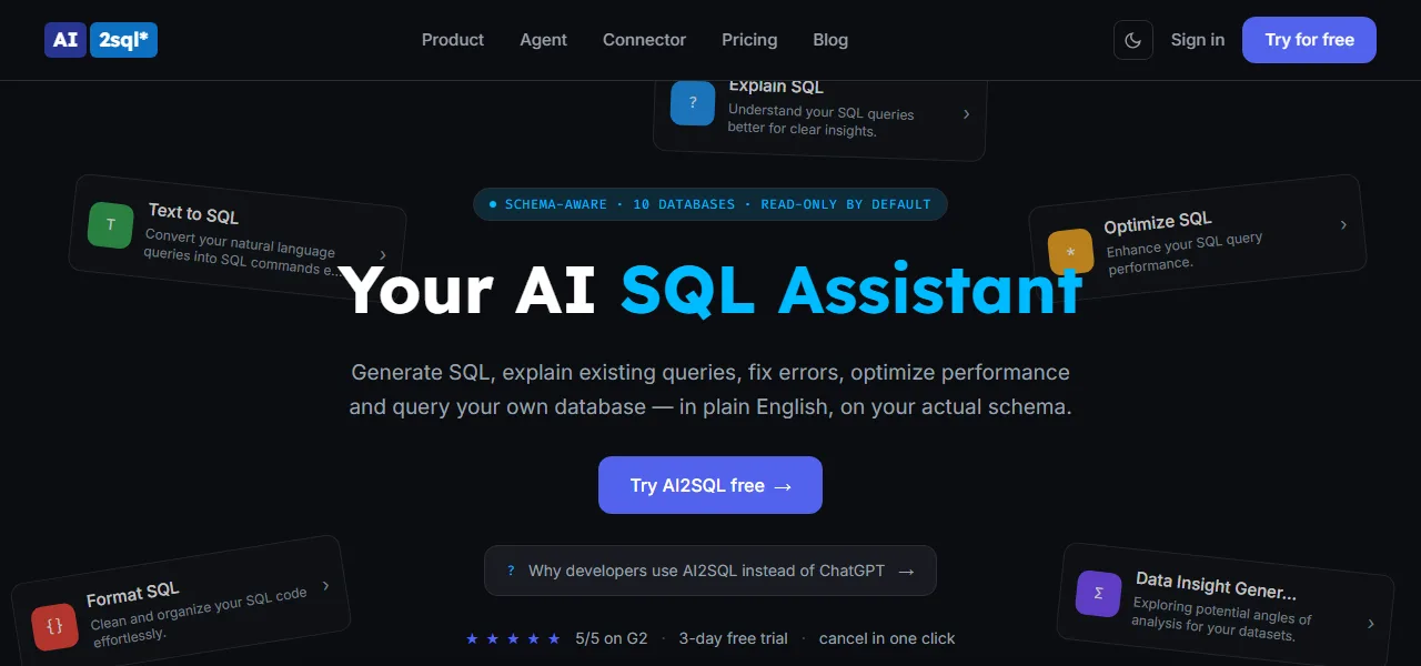 AI2sql logo