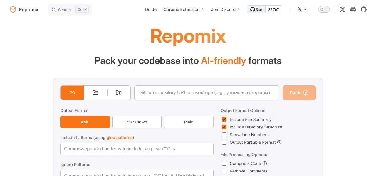 Repomix logo