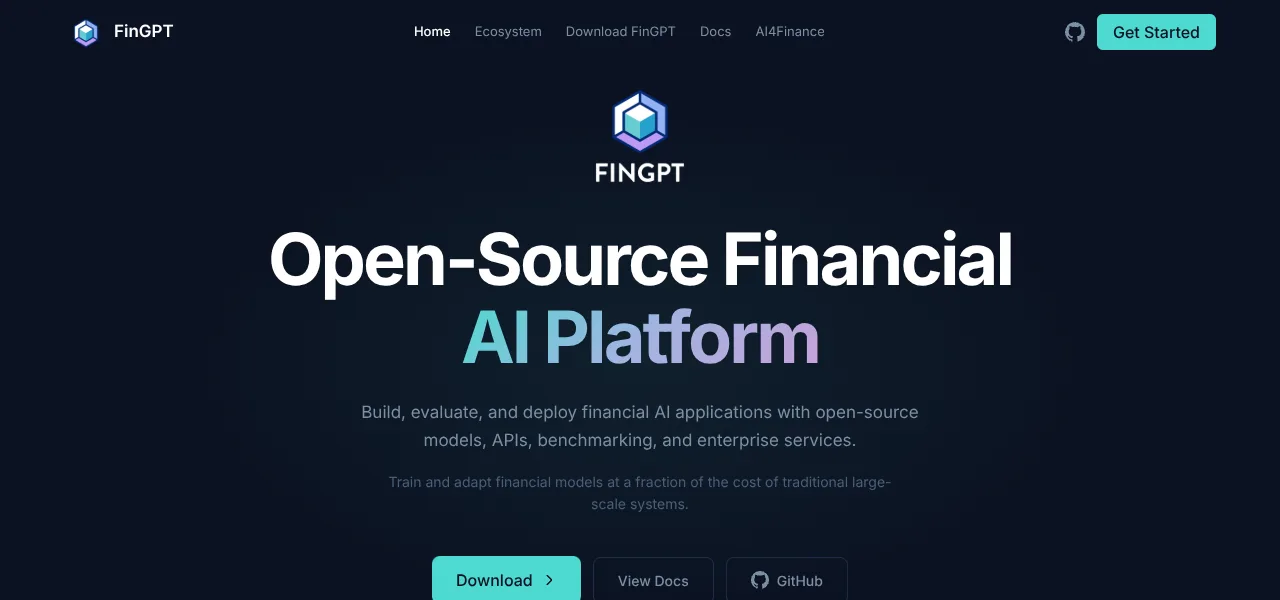 FinGPT logo FinGPT logo