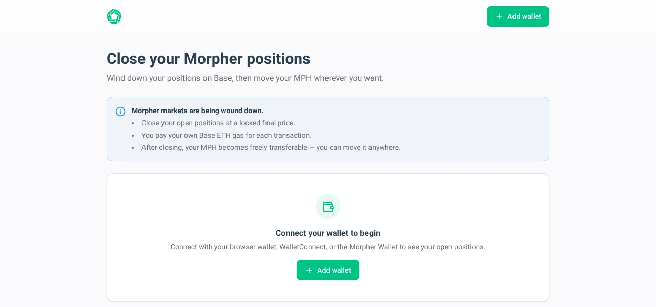 Morpher AI logo Morpher AI logo