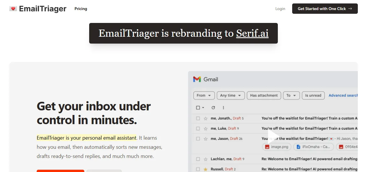 EmailTriager logo EmailTriager logo