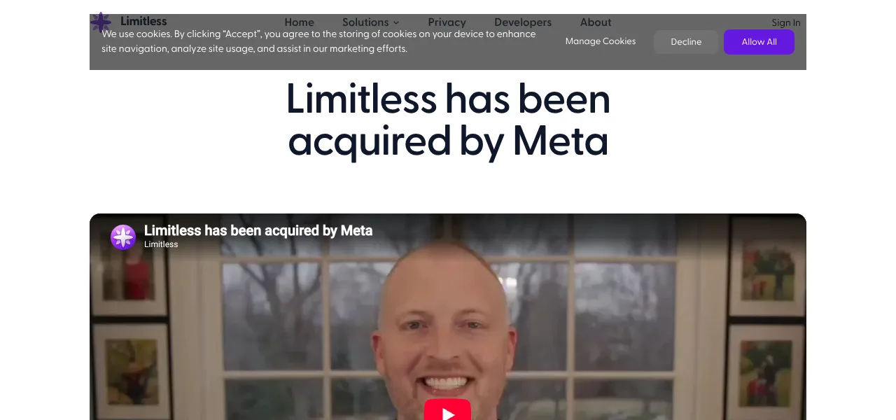 Limitless logo Limitless logo