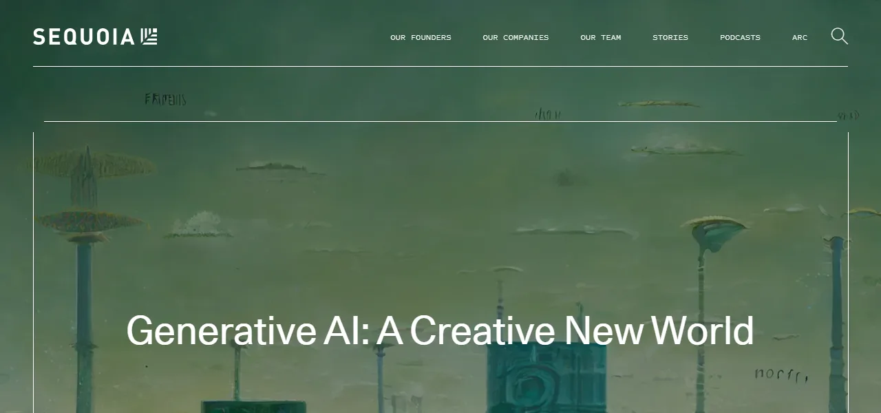 Generative AI: A Creative New World logo Generative AI: A Creative New World logo