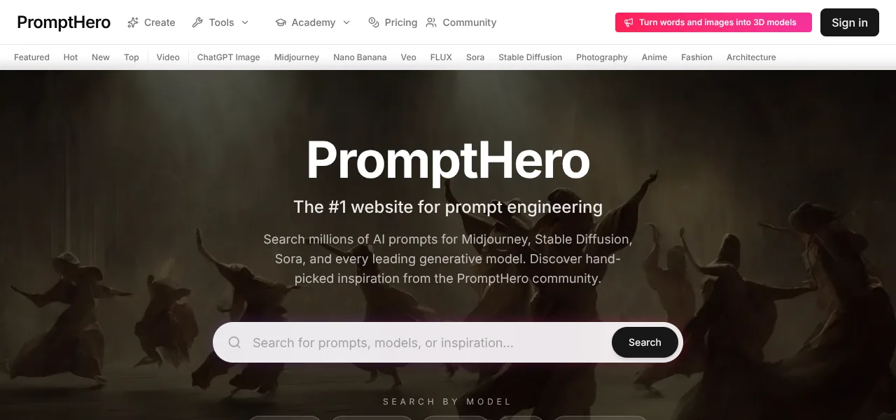 PromptHero logo