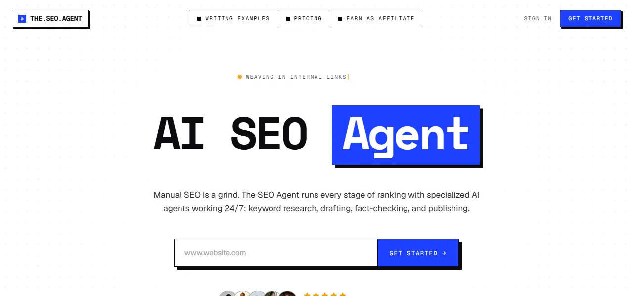 The SEO Agent logo The SEO Agent logo