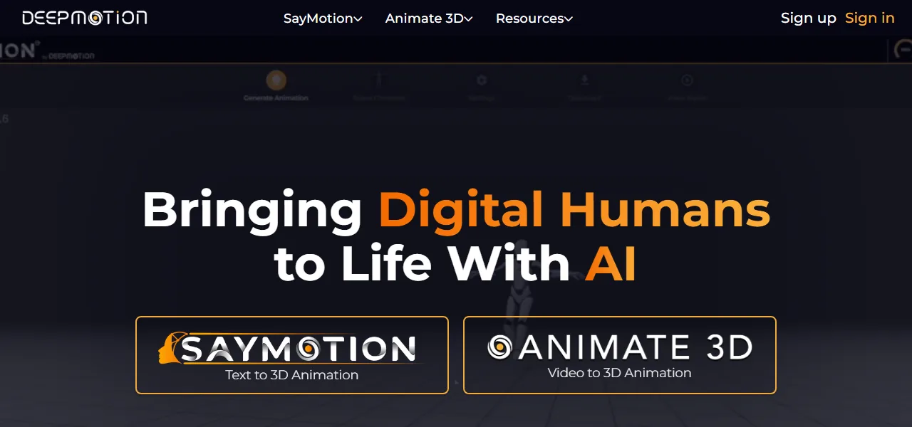 DeepMotion logo