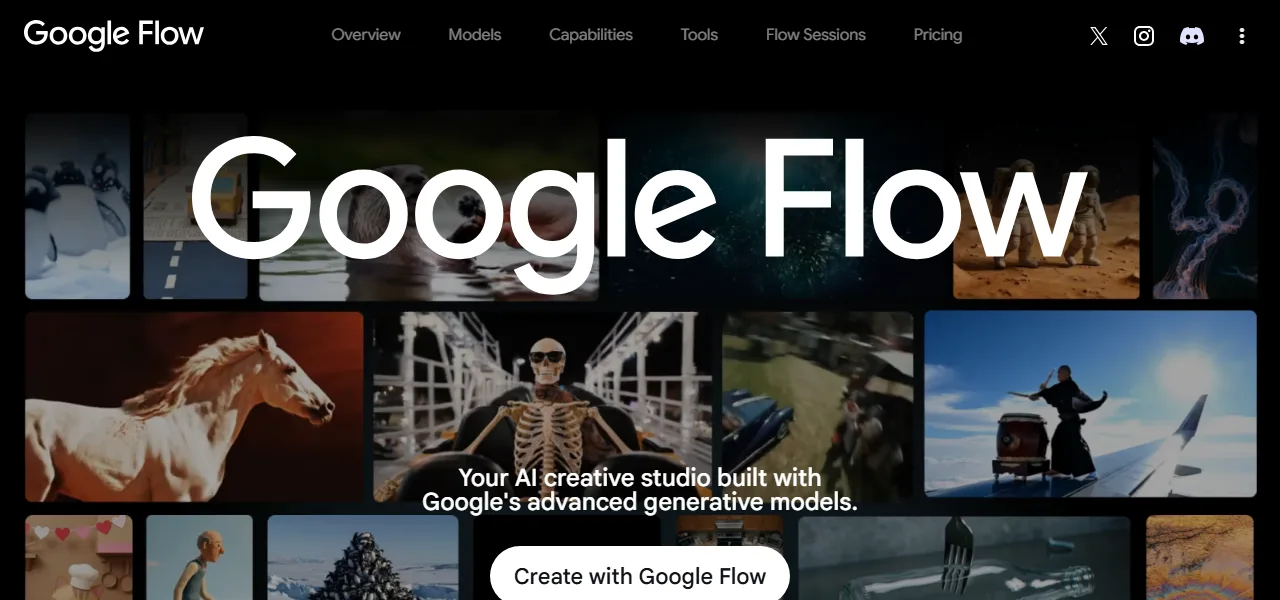 Google Flow logo Google Flow logo