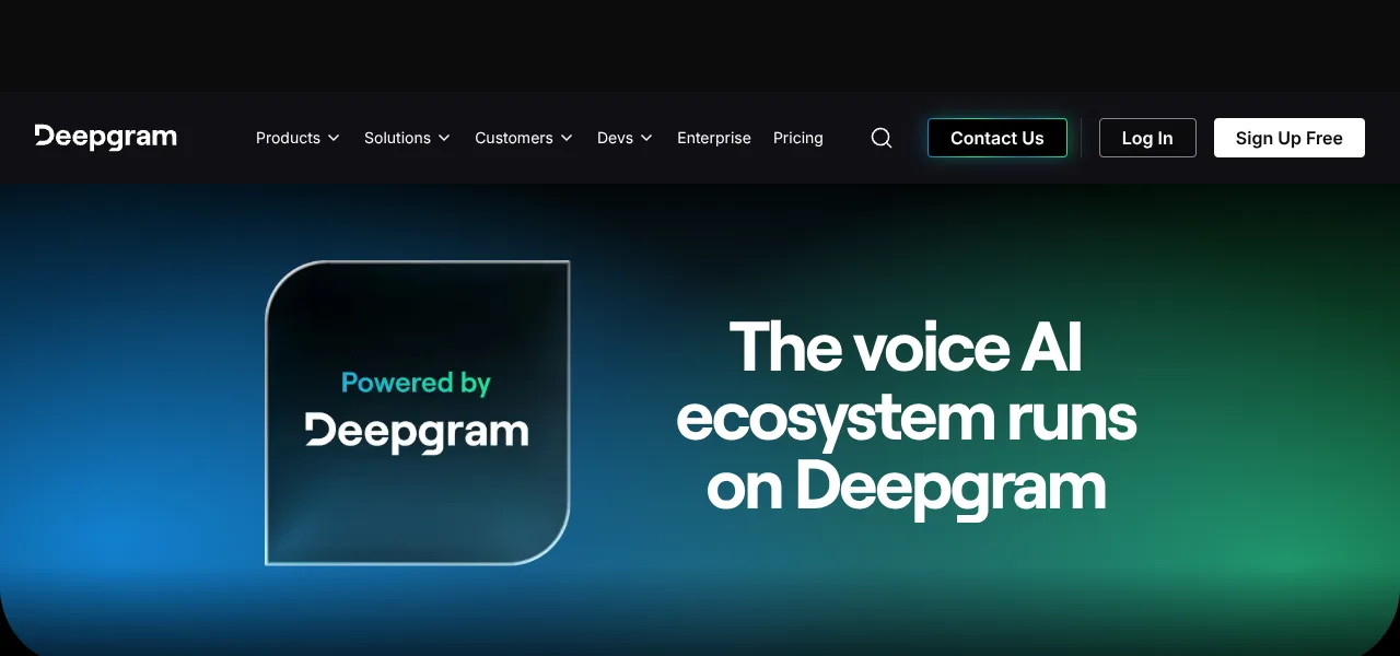 Deepgram logo Deepgram logo