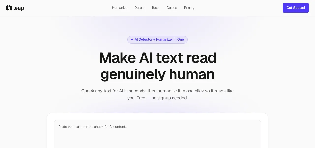 Leap AI logo